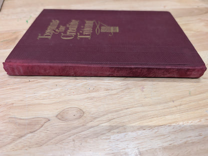 Hymns for creative living 1935 vintage hymnal prayer Journal collage Bible Journal art Journal hymnal pages