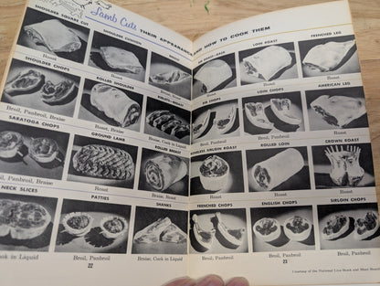 Cutco cookbook world's finest cutlery volume 1 1956 vintage cookbook