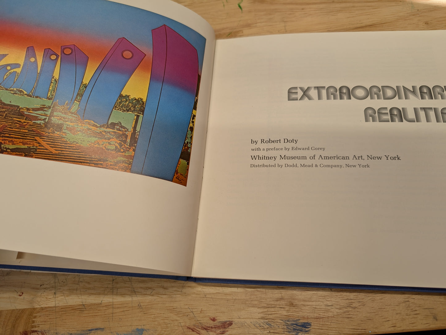 Extraordinary realities by Robert Doty 1973 unique, surreal art