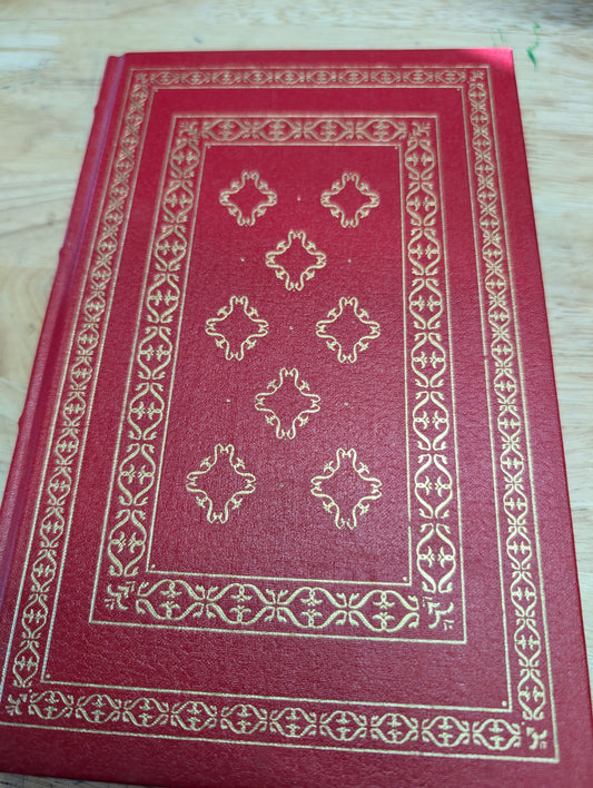 The red and the black by Stendhal 1981 edition. The Franklin library beautiful red book cover