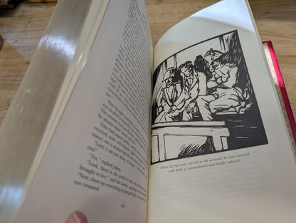 The red and the black by Stendhal 1981 edition. The Franklin library beautiful red book cover