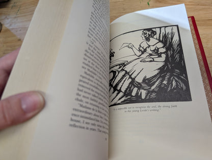 The red and the black by Stendhal 1981 edition. The Franklin library beautiful red book cover