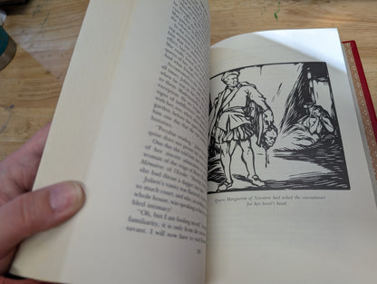 The red and the black by Stendhal 1981 edition. The Franklin library beautiful red book cover