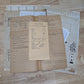 65+ pieces School Days Collage Kit -  A mix of old and new ephemera pieces for collage, junk journal, art journal, mixed media