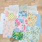 Nature and Botanical Collage Pack 50+ Pieces for Gluebook Art Journal Junk Journal Vintage Paper Crafts
