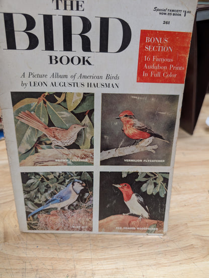 The bird book a picture album of American birds by Leon Augustus hausman special fawcett How to book 1955