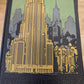 Lands and people's books 1951 vintage book great for junk Journal junk Journal cover altered book collage ephemera