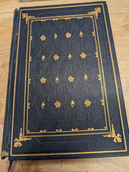 Moby Dick international collectors library edition vintage book junk Journal cover Blue Book cover