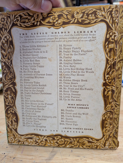 Walt Disney's Bambi little golden book 1948 vintage little golden book