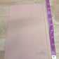 (COVER ONLY)Piggle Pink Book Cover for Junk Journal, Gluebook, Mixed Media