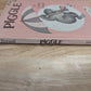 (COVER ONLY)Piggle Pink Book Cover for Junk Journal, Gluebook, Mixed Media