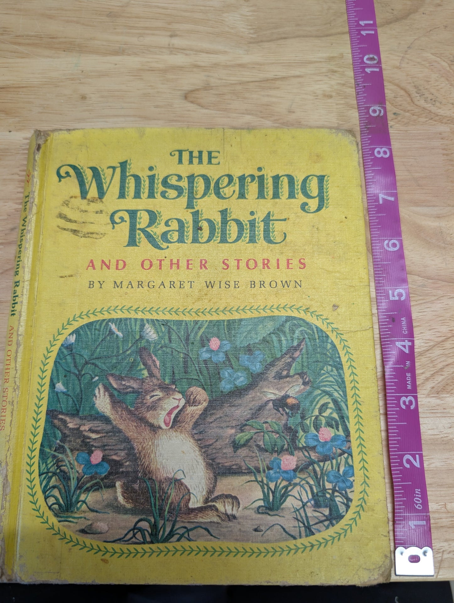 (COVER ONLY) The Whispering Rabbit Book Cover for Junk Journal, Gluebook, Mixed Media