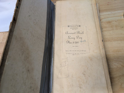 Vintage/Antique Ledger Book 1930s-1970s