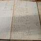 Vintage/Antique Ledger Book 1930s Art/Theater Ledger
