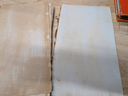 Antique Ledger from Dressing Mill in Wauregan, Connecticut