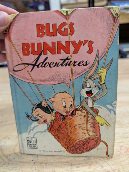 Bugs Bunny's adventures 1948 vintage children's book
