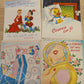 Lot of 4 Vintage Pop-up Greeting Cards, Unused Greeting Cards