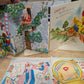 Lot of 4 Vintage Pop-up Greeting Cards, Unused Greeting Cards