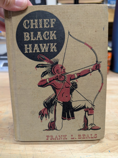 Chief Blackhawk by Frank Lee beals the American adventure series 1943