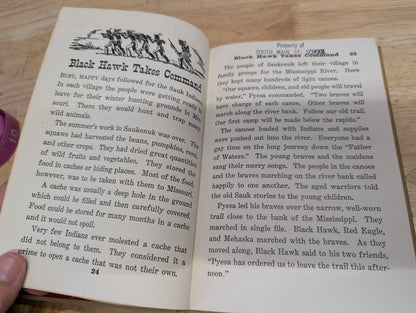 Chief Blackhawk by Frank Lee beals the American adventure series 1943