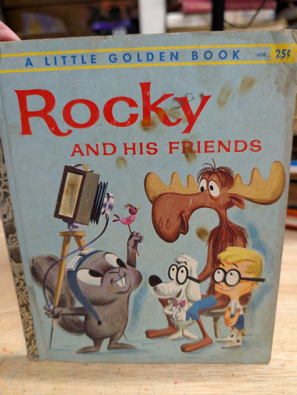 Rocky and his friends. Little golden book 1960, Rocky and Bullwinkle