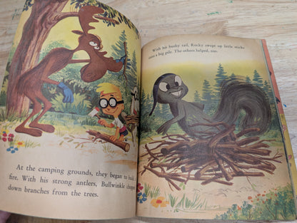 Rocky and his friends. Little golden book 1960, Rocky and Bullwinkle