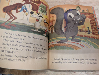 Rocky and his friends. Little golden book 1960, Rocky and Bullwinkle