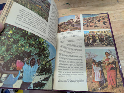 Africa the golden book picture Atlas of the world book 3- 1960 vintage geography, African geography