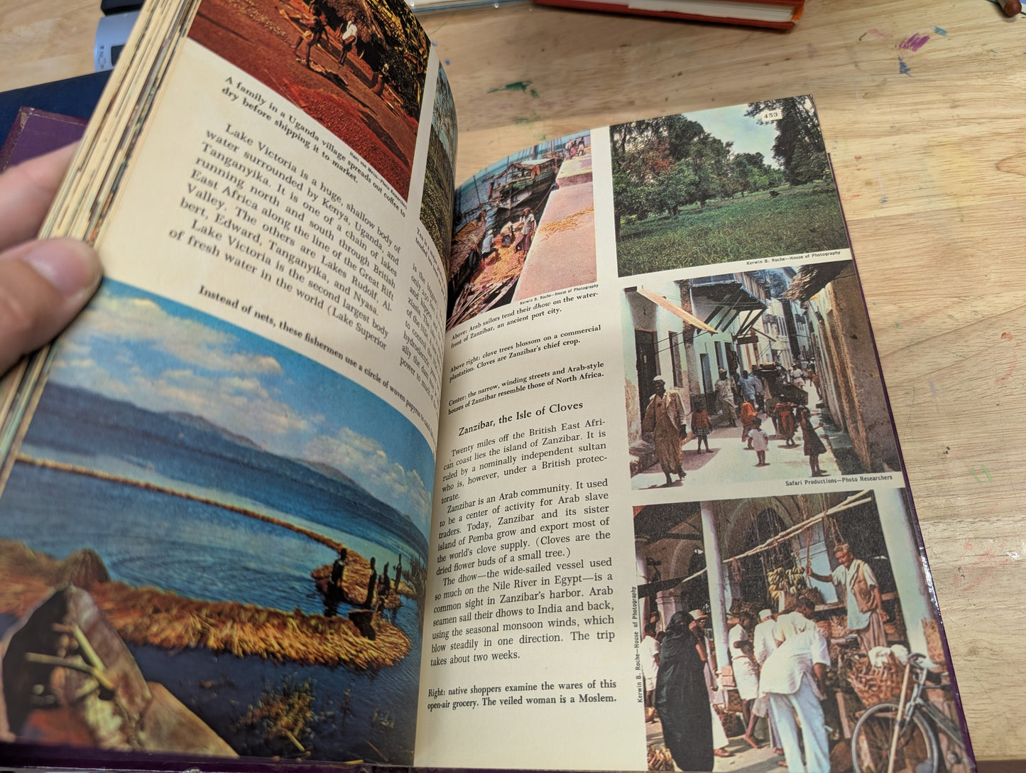 Africa the golden book picture Atlas of the world book 3- 1960 vintage geography, African geography