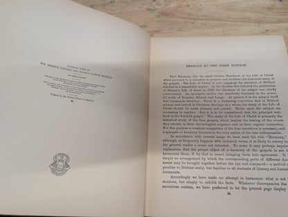 A Harmony of the gospels for historical study by Stevens and Burton 1904
