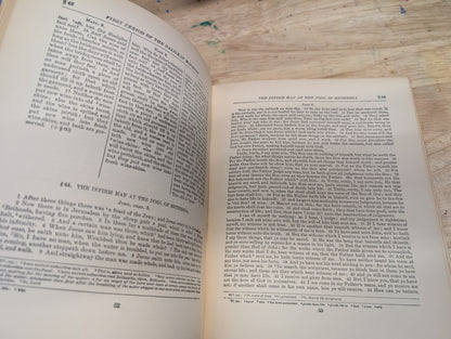 A Harmony of the gospels for historical study by Stevens and Burton 1904