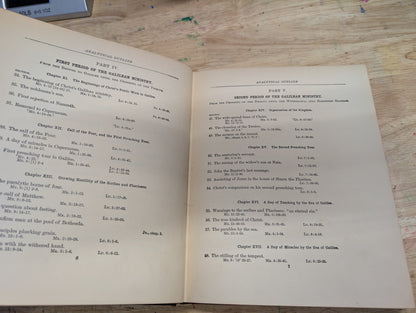 A Harmony of the gospels for historical study by Stevens and Burton 1904
