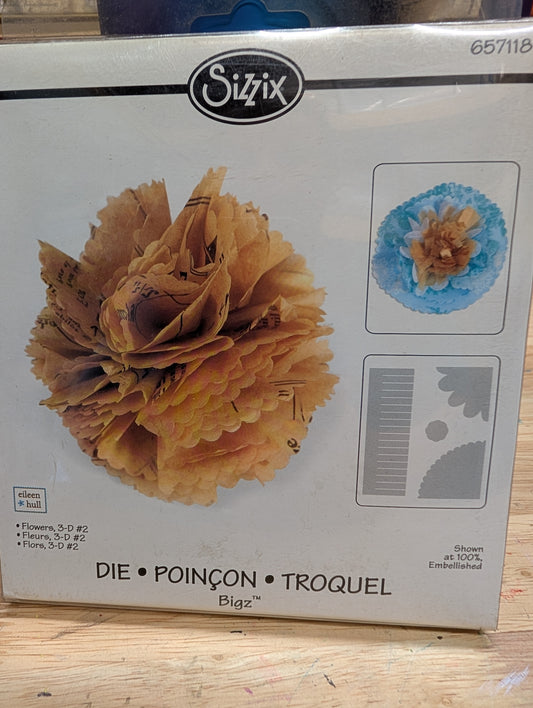 Sizzix Bigz Die Flowers, 3-D #2