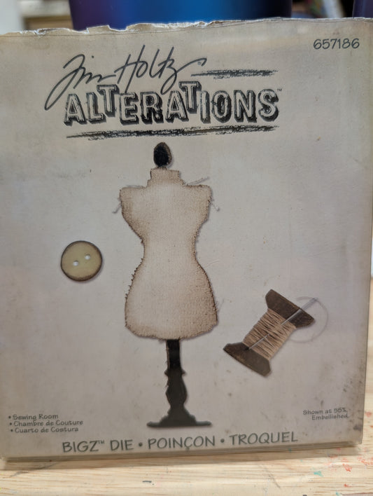 Tim Holtz Alterations Bigz Die Sewing Room