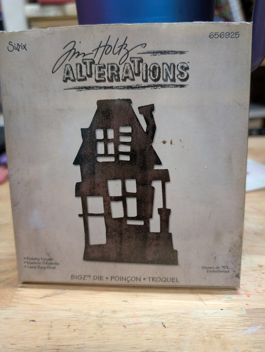 Tim Holtz Alterations Bigz Die Rickety House