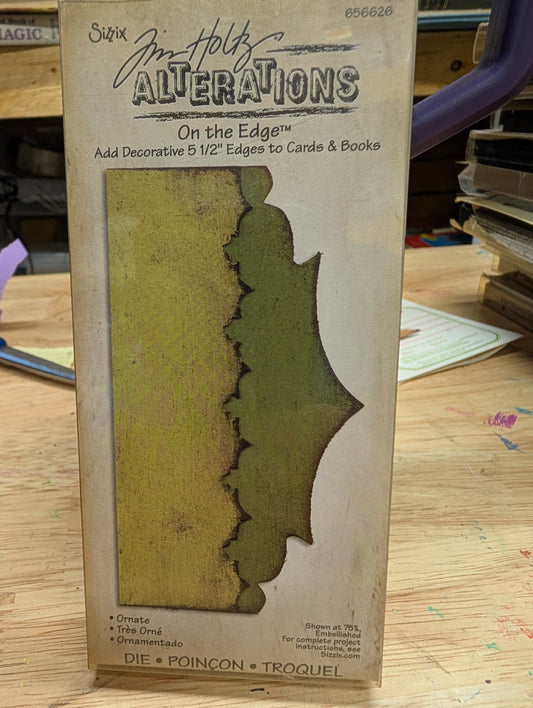 Tim Holtz Alterations Bigz Die On the Edge Ornate