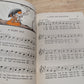 Elementary music music education series antique music textbook 1923 great for junk journals junk Journal cover collage ephemera