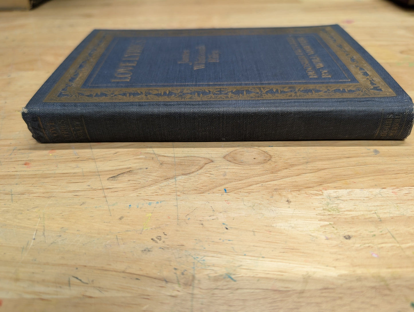 Love lyrics James Whitcomb Riley 1920 antique book of poetry