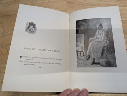 Love lyrics James Whitcomb Riley 1920 antique book of poetry