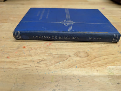 Rostand's Cyrano de Bergerac 1927 antique French play