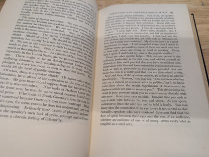 Basic principles of speech 1936 vintage speech textbook