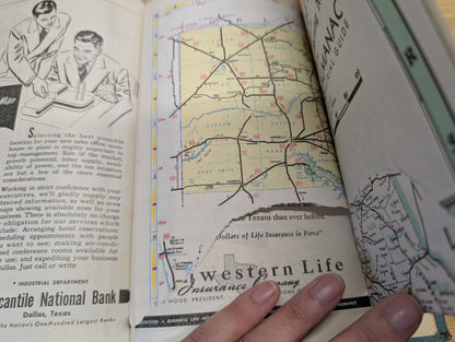 Texas almanac 1954 1955 published by the Dallas morning News