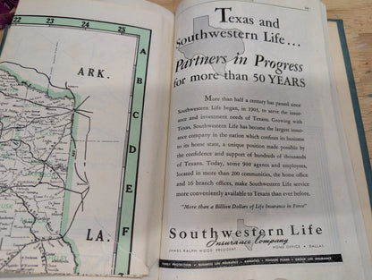 Texas almanac 1954 1955 published by the Dallas morning News