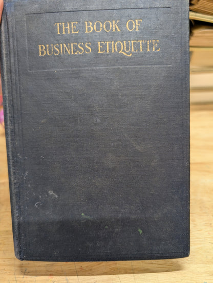 The book of business etiquette 1941 Doubleday Duran & company