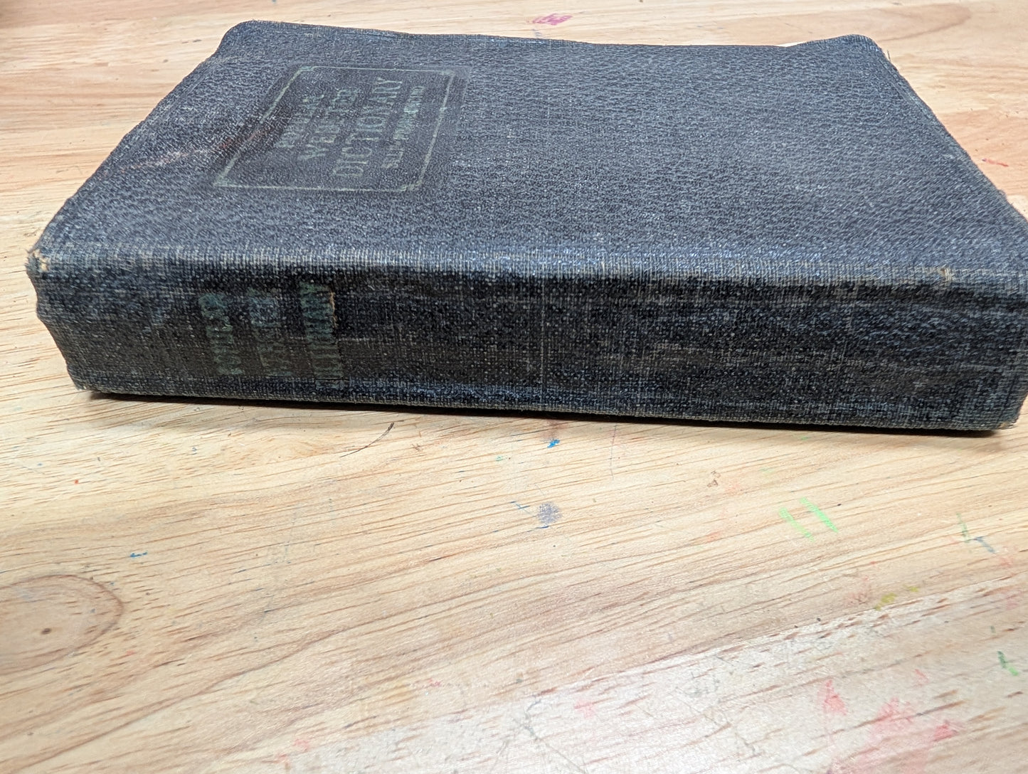 Popular Webster Pocket dictionary 1929 leather bound dictionary