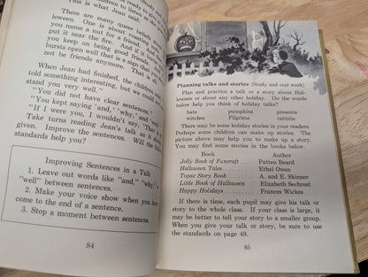Building better English step by step 1941 vintage reader