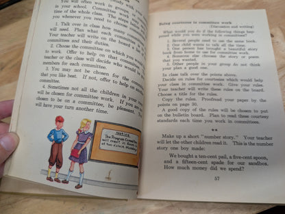 Building better English step by step 1941 vintage reader