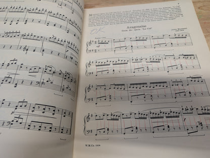 John Thompson's modern course for the piano the fourth grade book 1940
