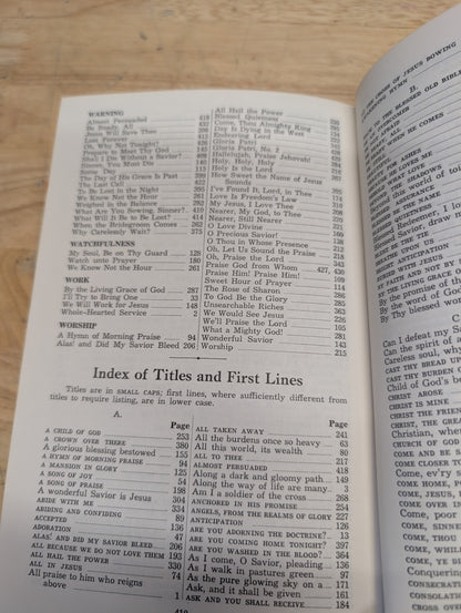 Select hymns number 2 gospel trumpet company 1950 vintage hymnal