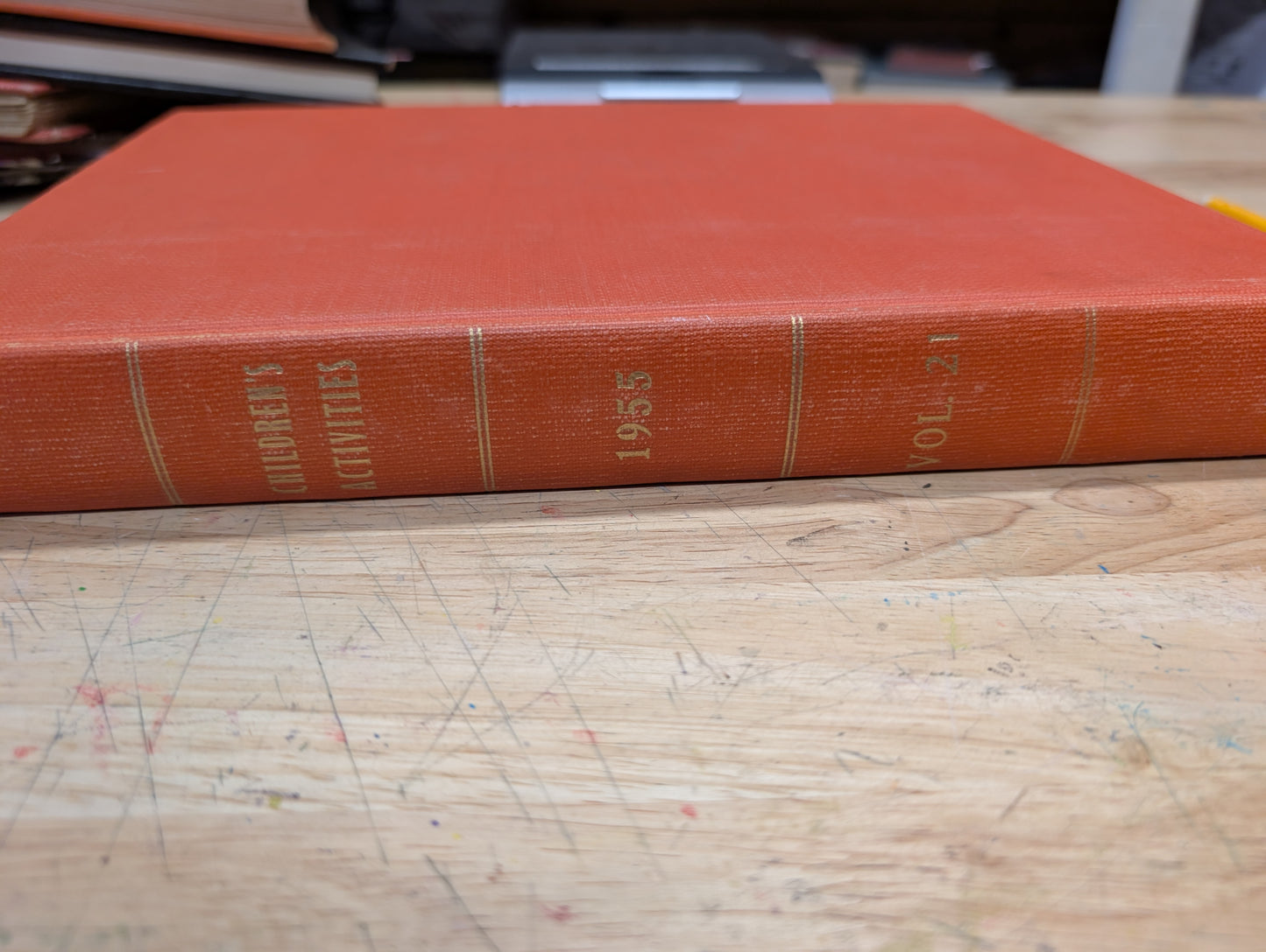 Children's activities anthology bound volume 1955 *RARE* vintage children's magazine